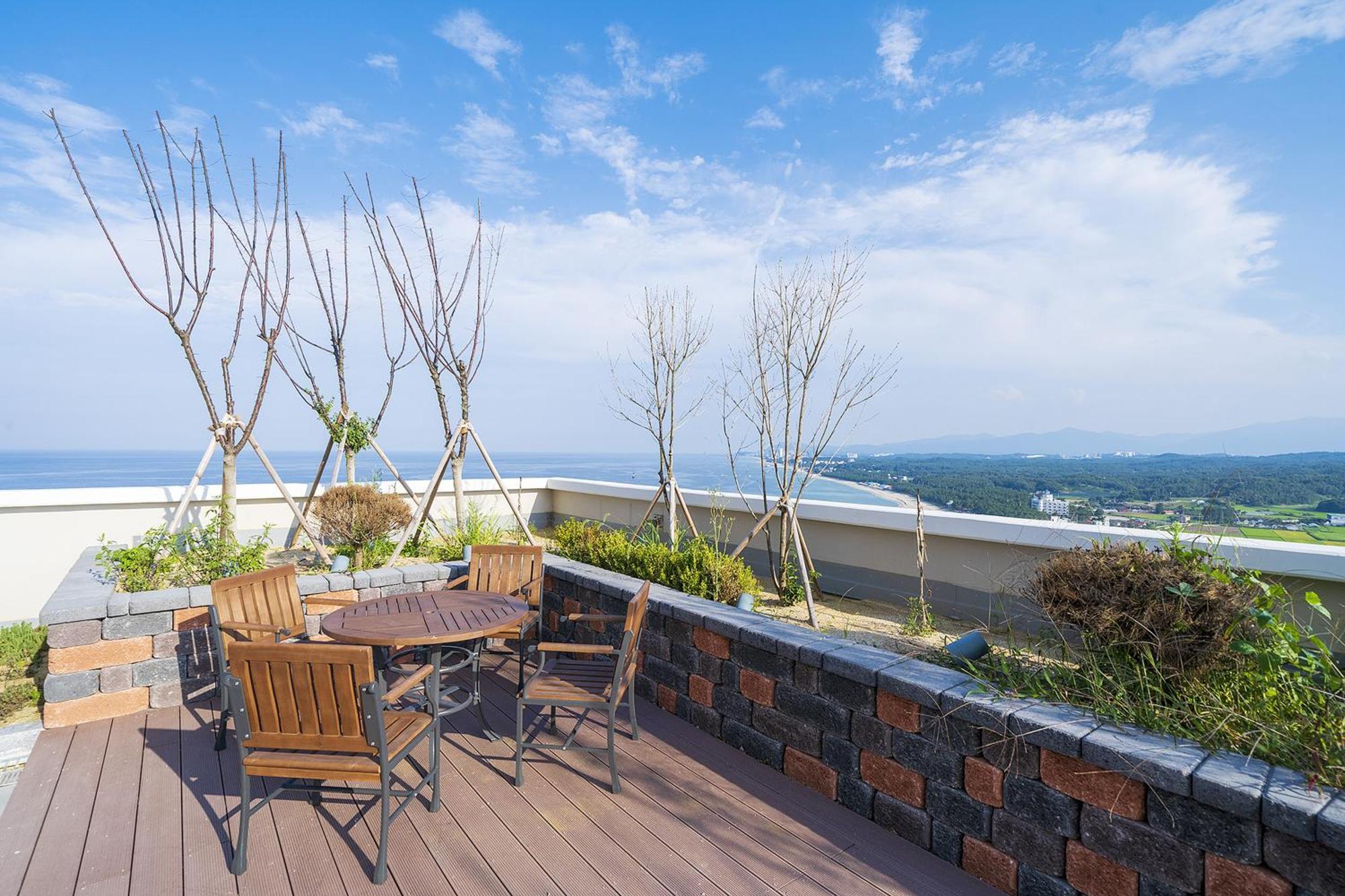 Gangneung Chonpines Ocean Suites Hotel Ngoại thất bức ảnh